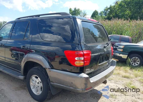 2003 Toyota Sequoia Sr5 V8 from USA, damaged, VIN 5TDBT44A03S145051